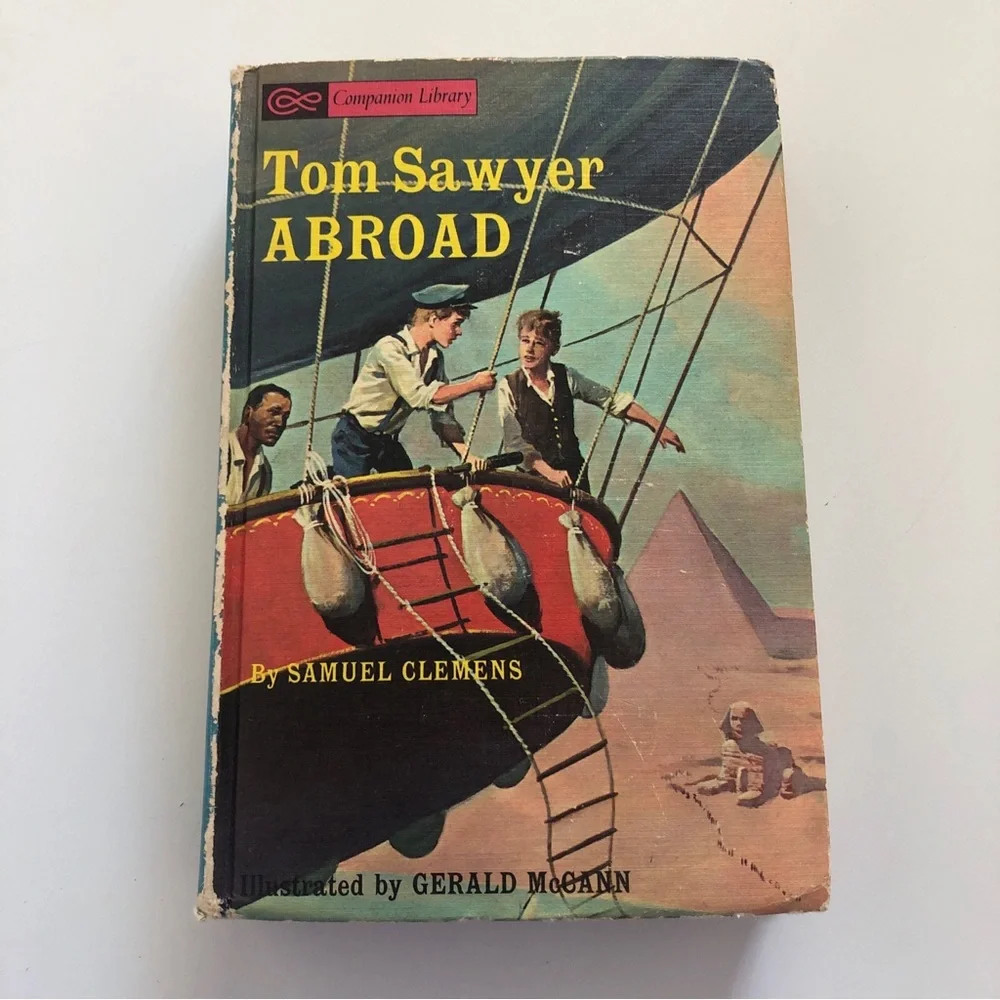 Vintage Companion Library Tom Sawyer Abroad and A Dog of Flanders 1965 - Picture 1 of 14